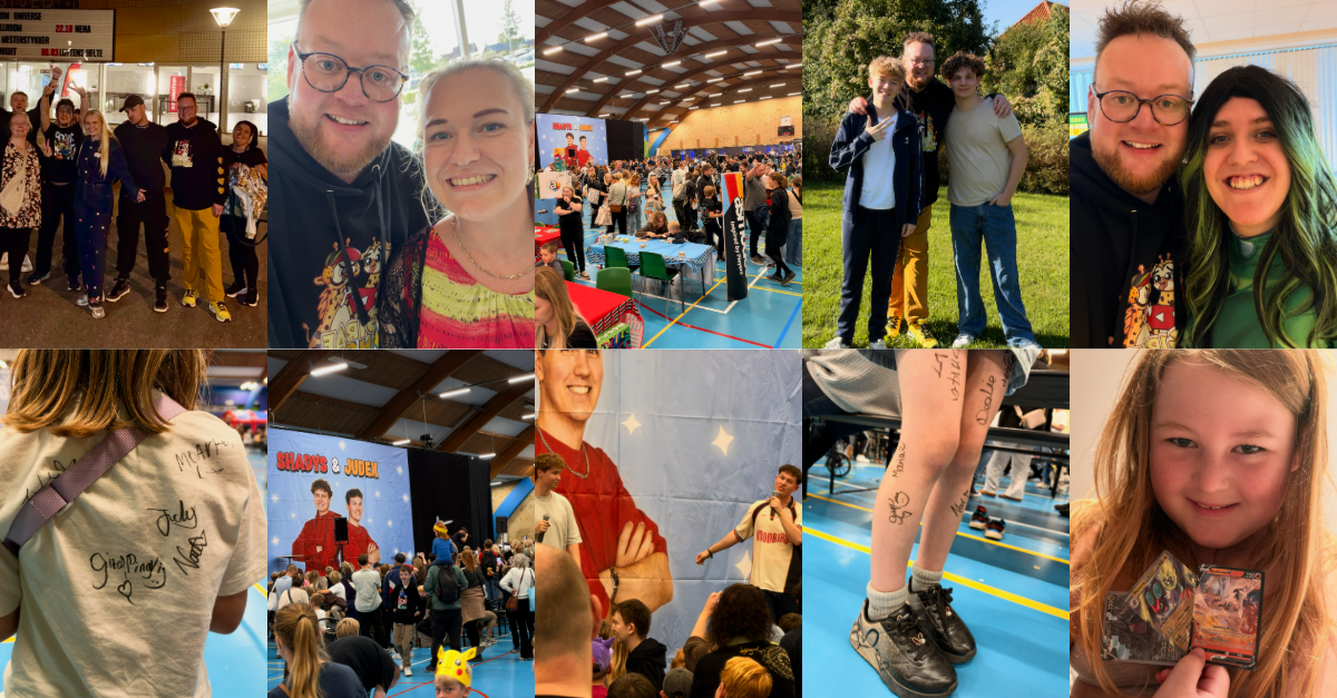 Collage af mine oplevelser til Family Evolution Universe 2026