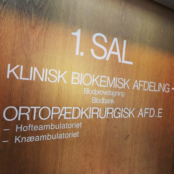 Photo by Daniel Bahl in Århus Universitetshospital.