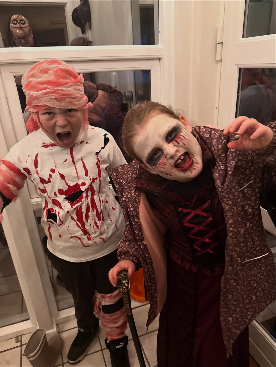 Halloween dekorationer